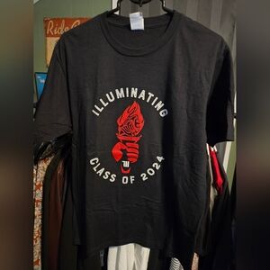 Illuminating Class of 2024 Black T-Shirt - Unisex